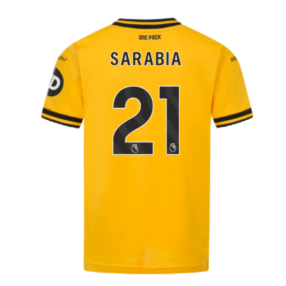 2024-2025 Wolves Home Shirt (Kids) (Sarabia 21)