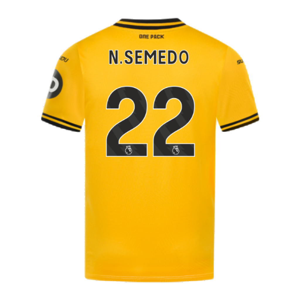 2024-2025 Wolves Home Shirt (N.Semedo 22)