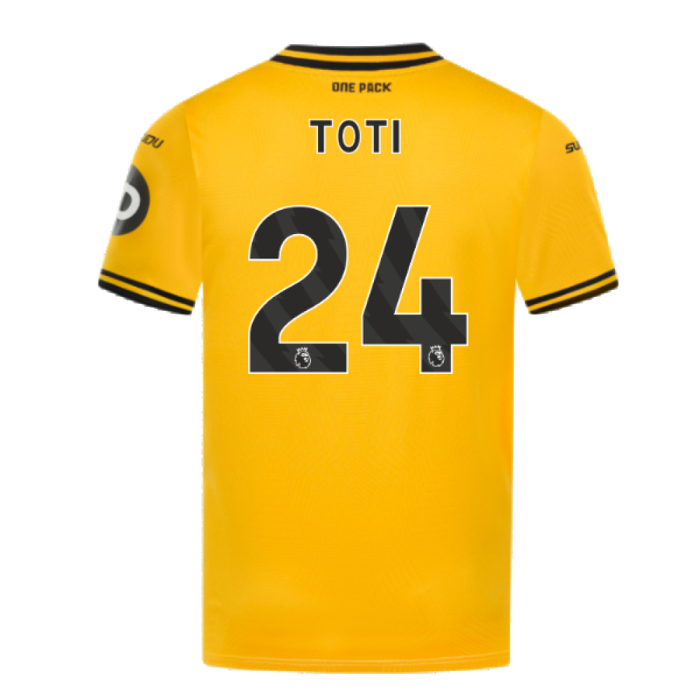 2024-2025 Wolves Home Shirt (Toti 24)