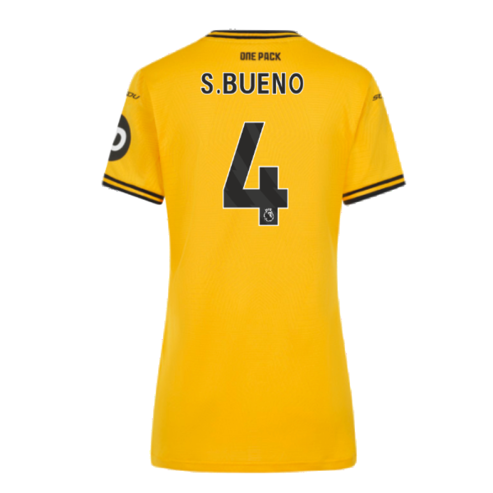 2024-2025 Wolves Home Shirt (Womens) (S.Bueno 4)