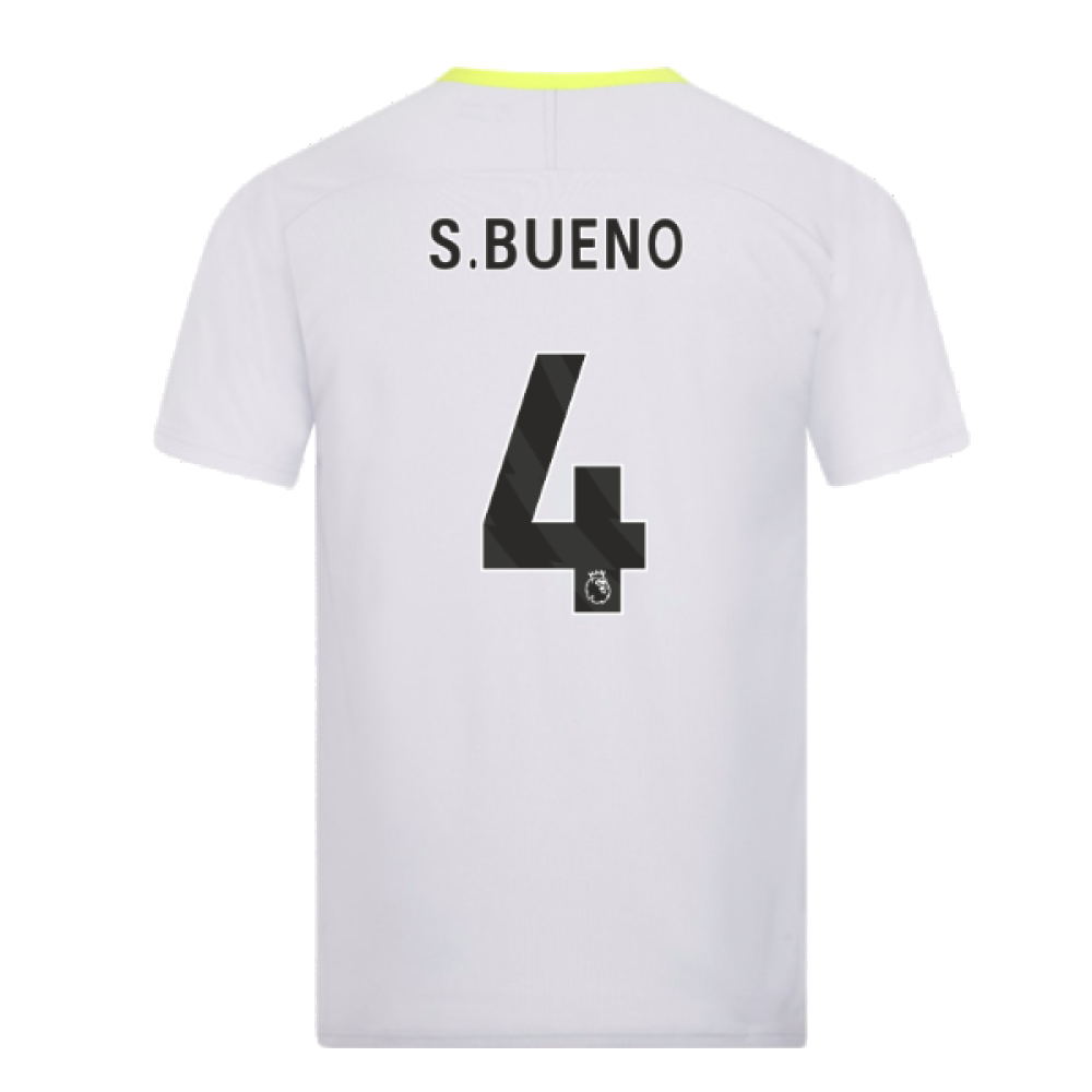 2024-2025 Wolves Players Training Shirt (Grey) (S.Bueno 4)