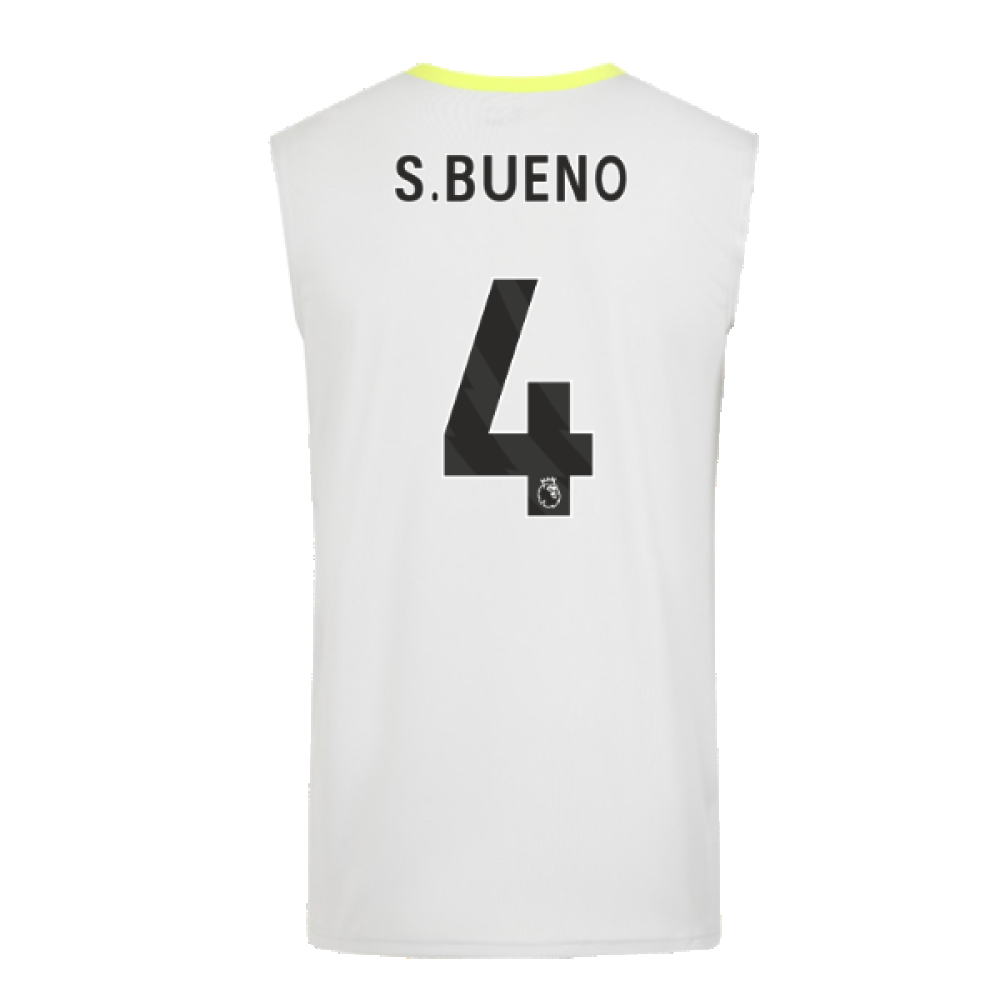 2024-2025 Wolves Players Training Vest (Grey) (S.Bueno 4)