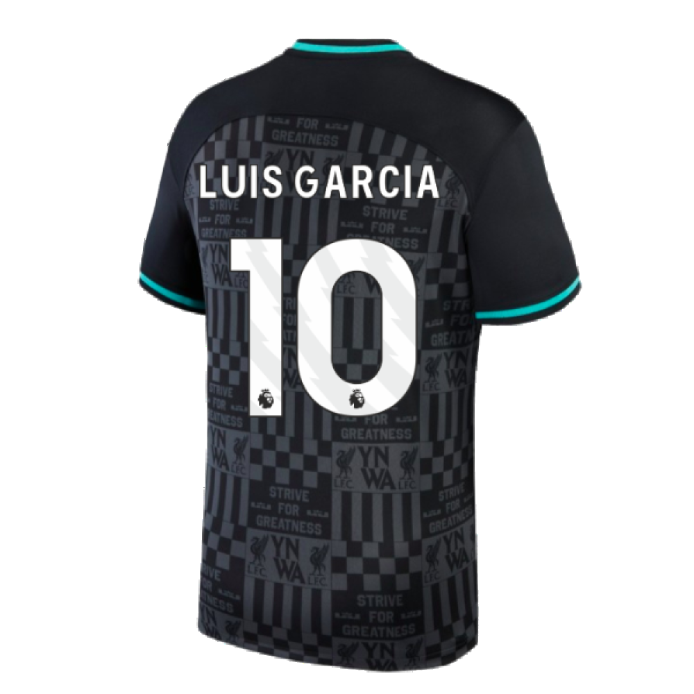 2024 LeBron x Liverpool Stadium Football Shirt (Luis Garcia 10)