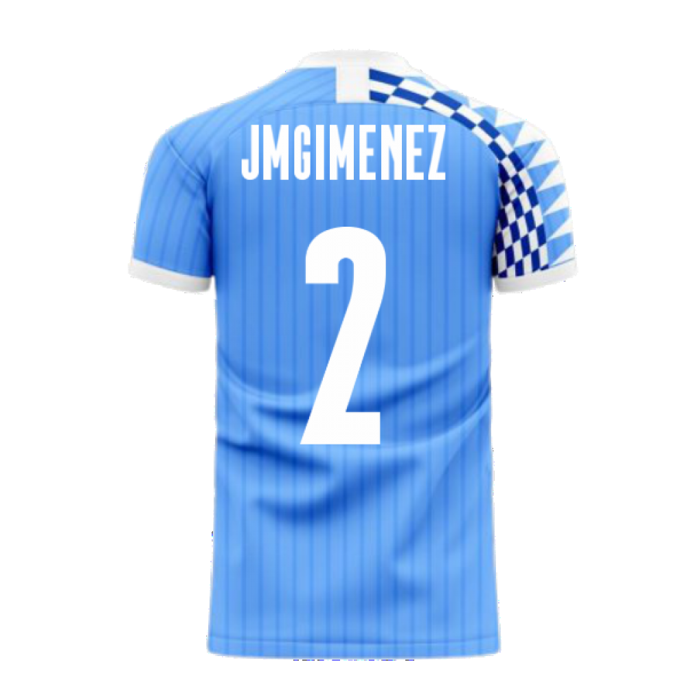 Uruguay 2024-2025 Home Concept Football Kit (Libero) (J M GIMENEZ 2)