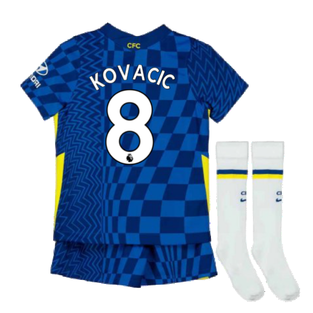 2021-2022 Chelsea Little Boys Home Mini Kit (KOVACIC 8)