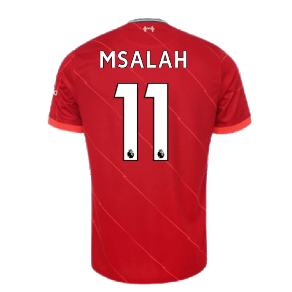 Liverpool 2021-2022 Home Shirt (Kids) (M.SALAH 11)