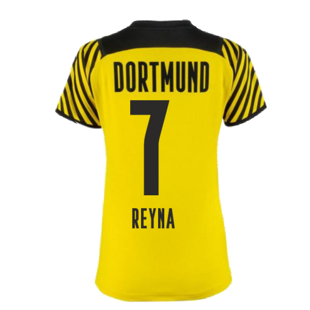 2021-2022 Borussia Dortmund Home Shirt (Ladies) (REYNA 7)