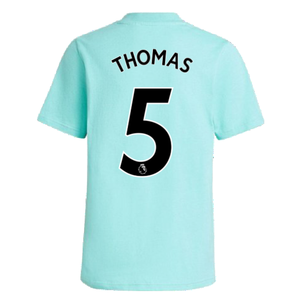 Arsenal 2021-2022 Training Tee (Acid Mint) (Thomas 5)