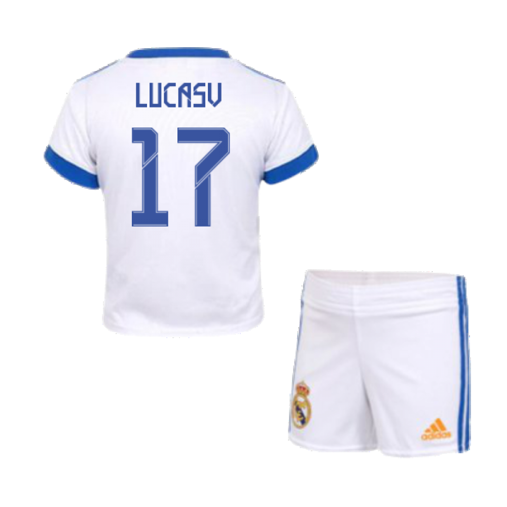 Real Madrid 2021-2022 Home Baby Kit (LUCAS V 17)