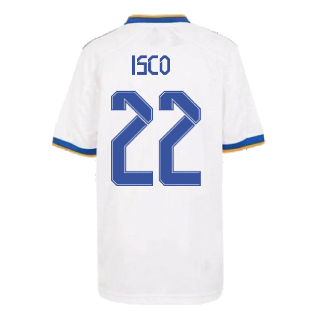 Real Madrid 2021-2022 Home Shirt (Kids) (ISCO 22)