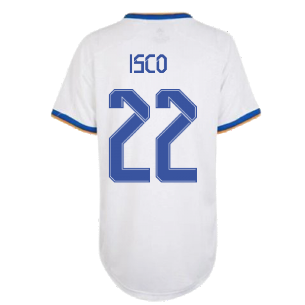 Real Madrid 2021-2022 Womens Home Shirt (ISCO 22)