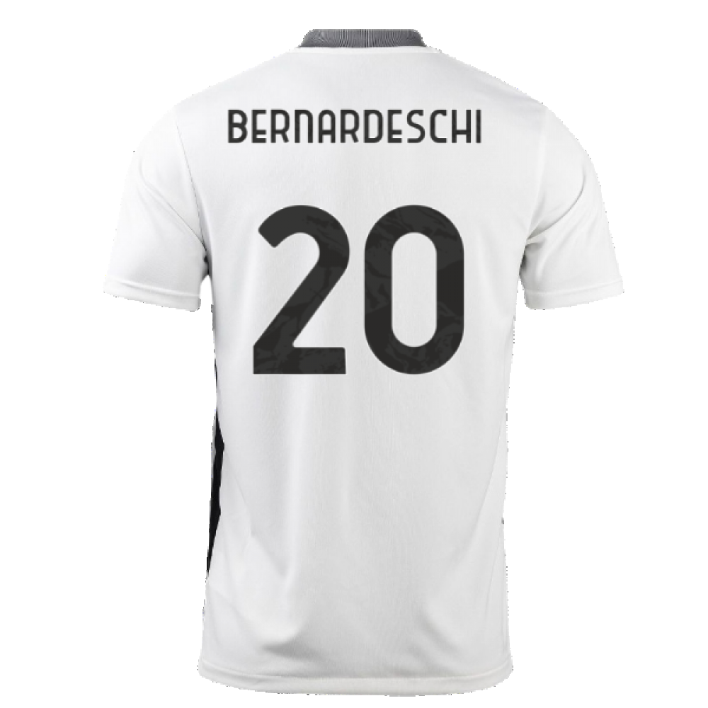 2021-2022 Juventus Training Shirt (White) (BERNARDESCHI 20)