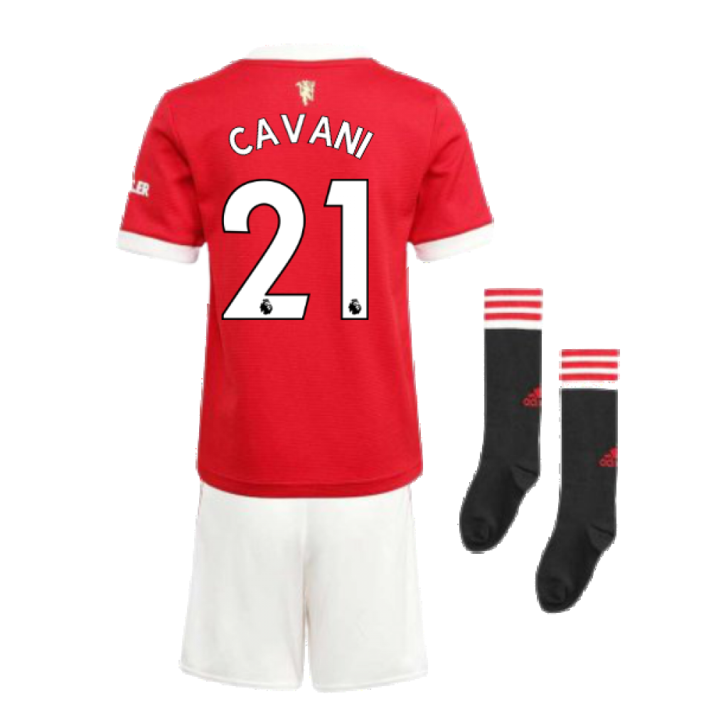 Man Utd 2021-2022 Home Mini Kit (CAVANI 21)