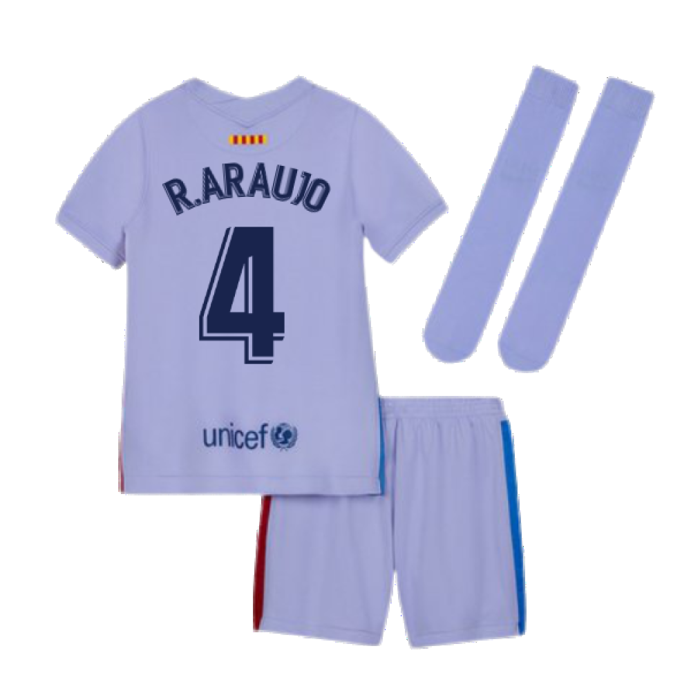 2021-2022 Barcelona Training Shirt (Noble Red) - Womens (R.ARAUJO 4)