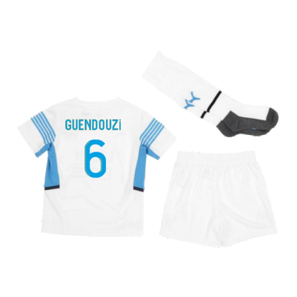 2021-2022 Marseille Home Mini Kit (GUENDOUZI 6)