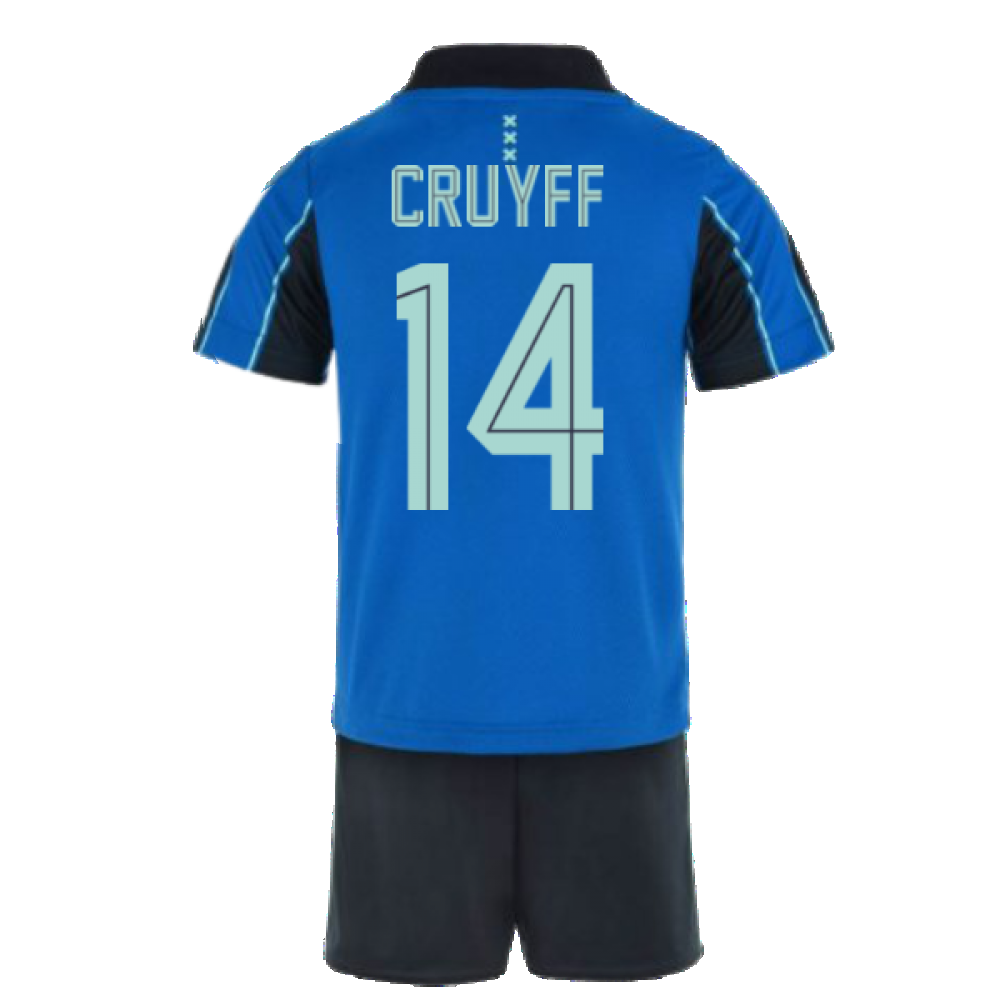 2021-2022 Ajax Away Mini Kit (CRUYFF 14)