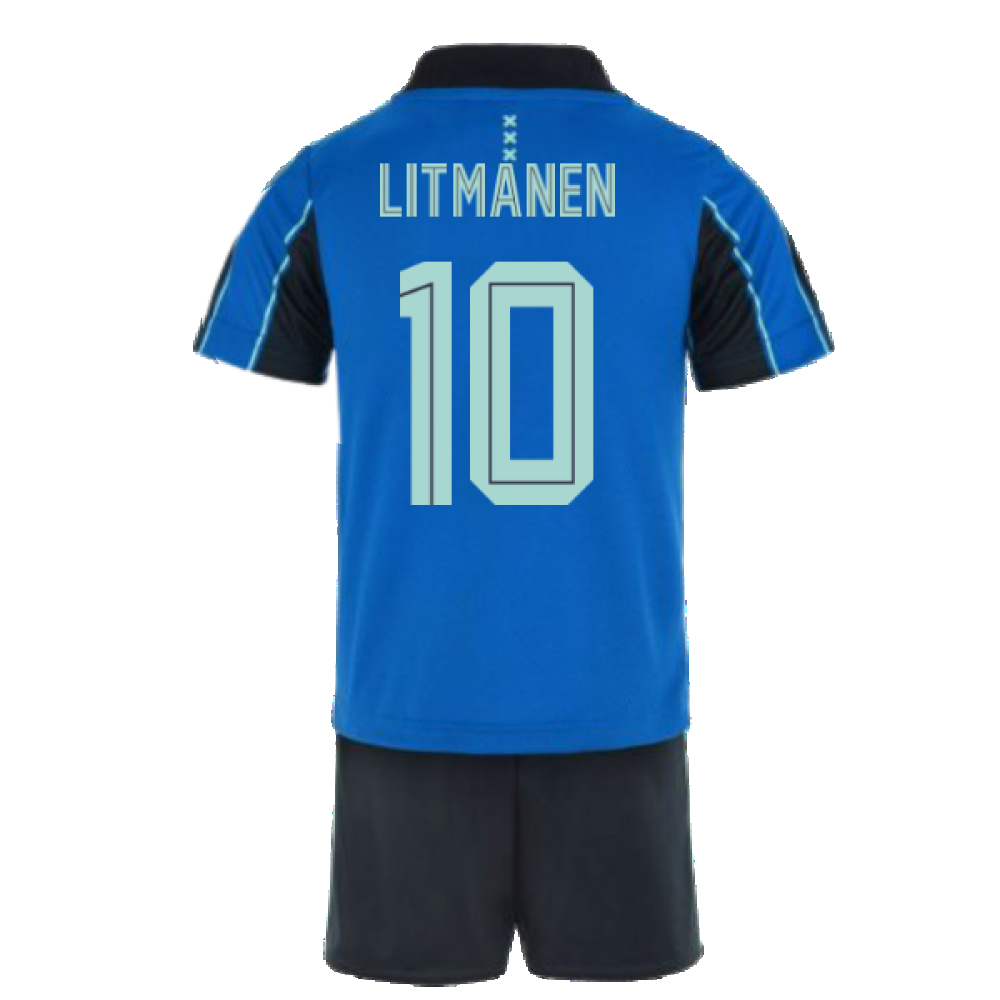 2021-2022 Ajax Away Mini Kit (LITMANEN 10)