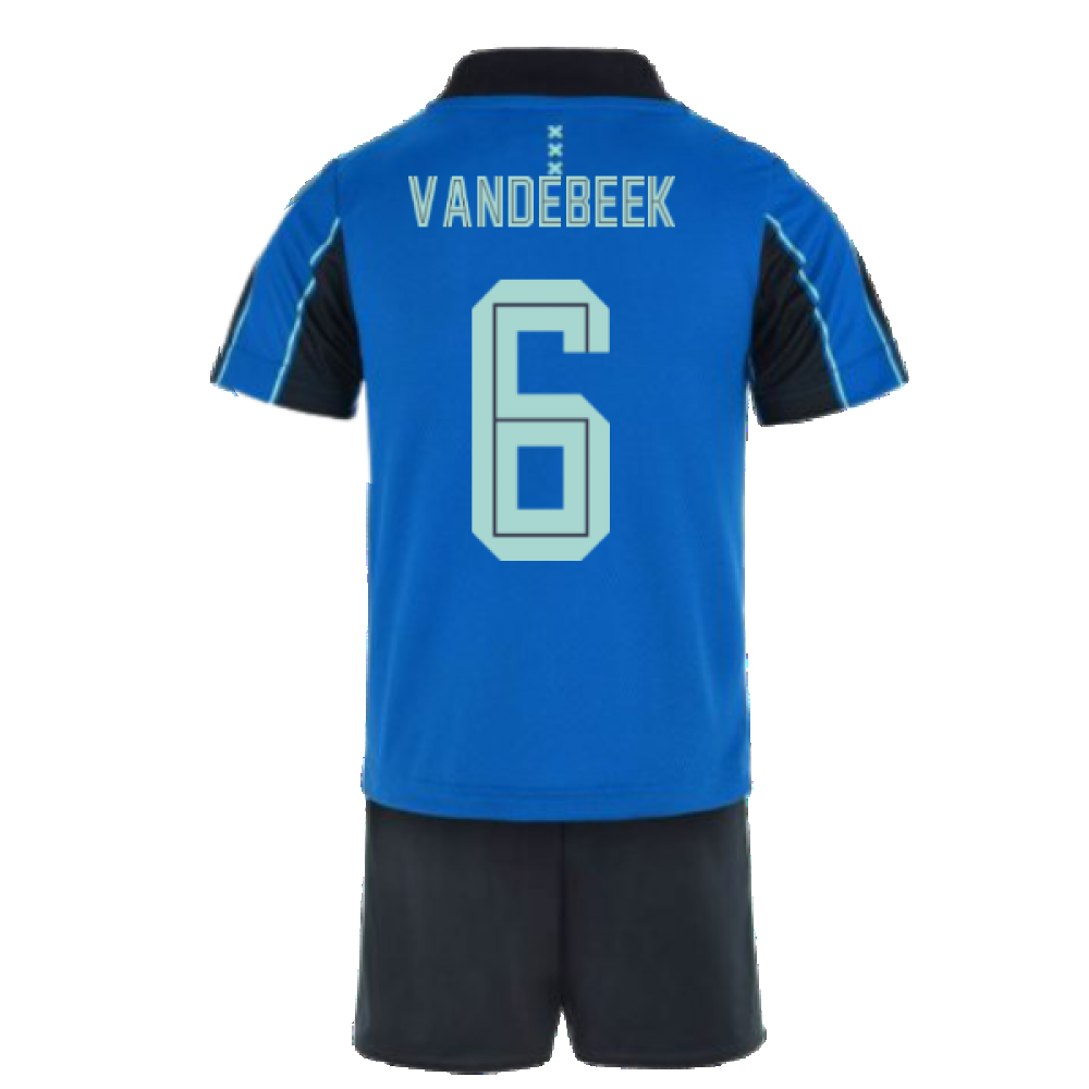 2021-2022 Ajax Away Mini Kit (VAN DE BEEK 6)