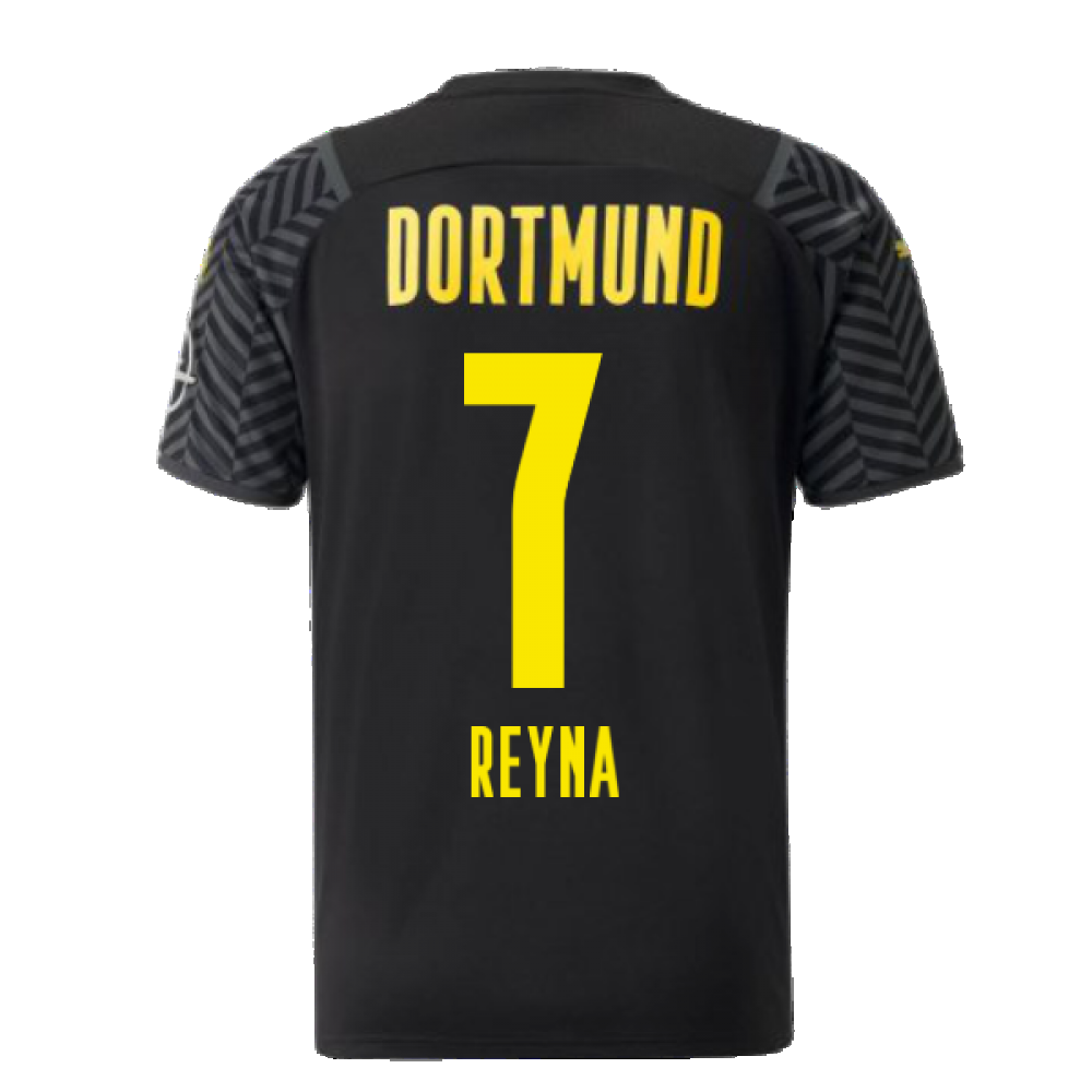 2021-2022 Borussia Dortmund Away Shirt (REYNA 7)