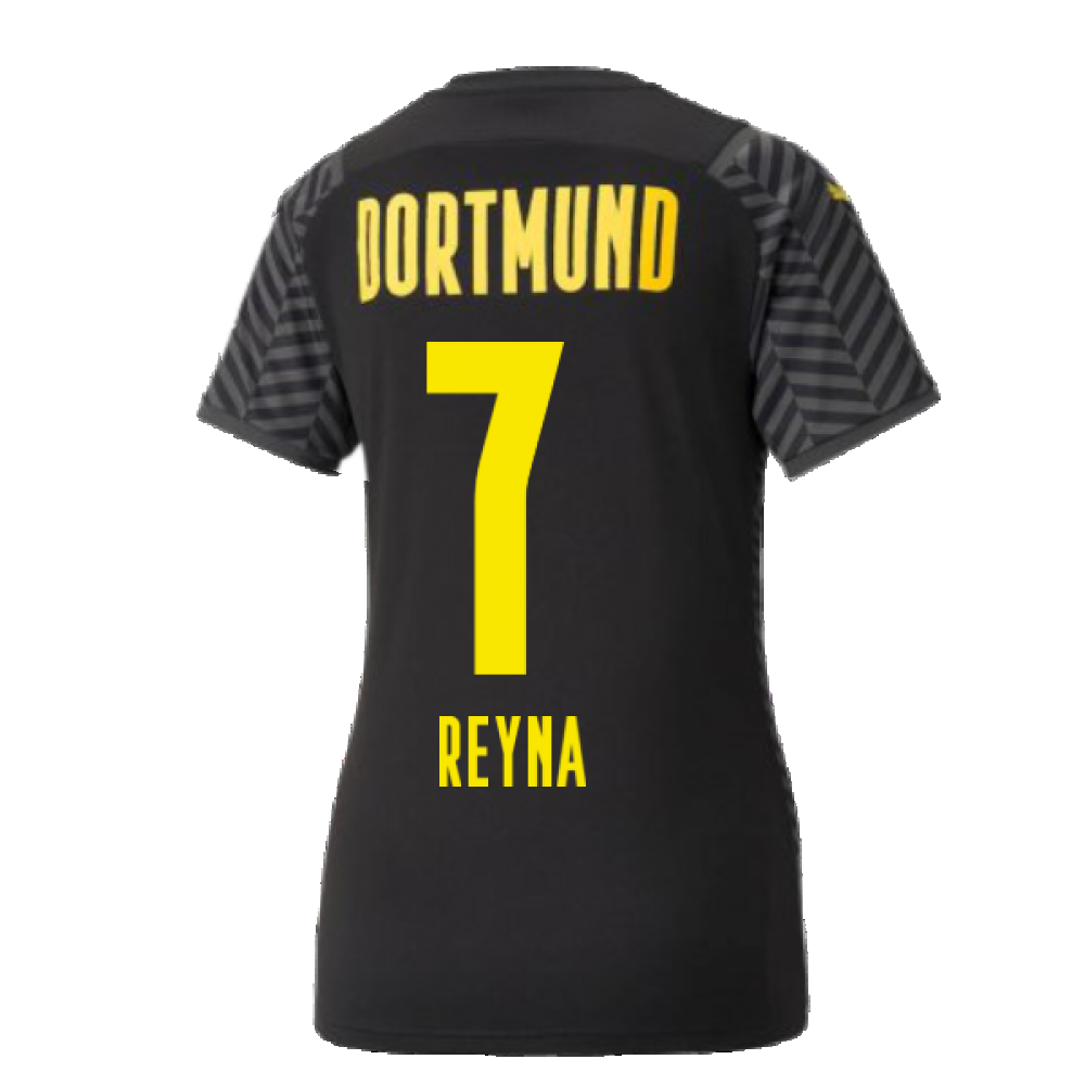 2021-2022 Borussia Dortmund Away Shirt (Ladies) (REYNA 7)