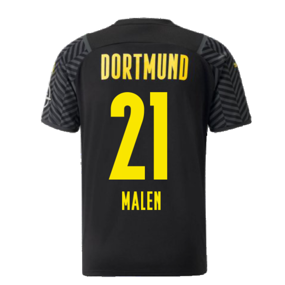 2021-2022 Borussia Dortmund Away Shirt (MALEN 21)