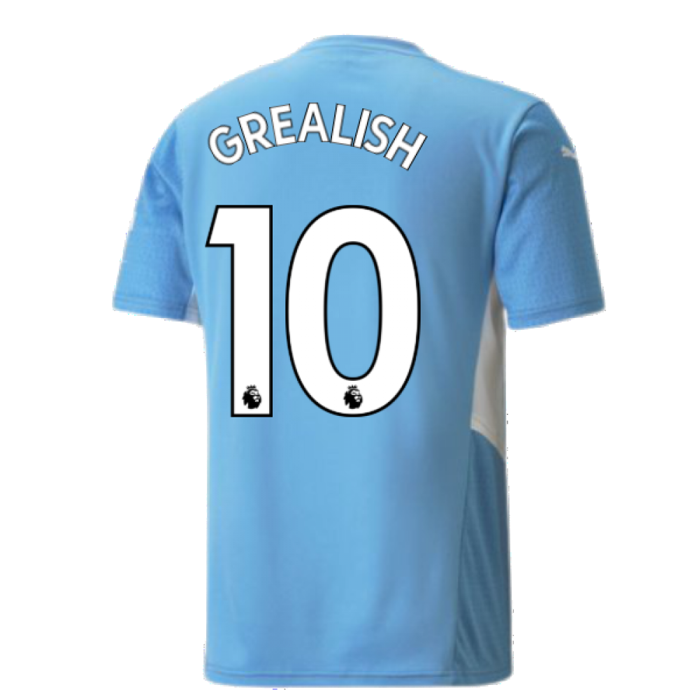 2021-2022 Man City Home Shirt (GREALISH 10)