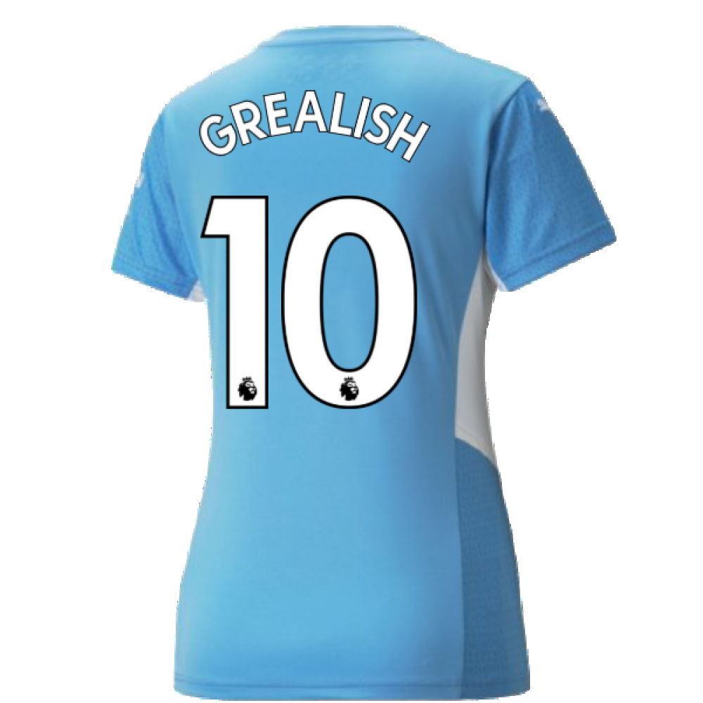 2021-2022 Man City Womens Home Shirt (GREALISH 10)