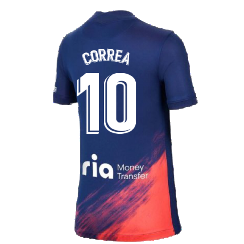 2021-2022 Atletico Madrid Away Shirt (Kids) (CORREA 10)