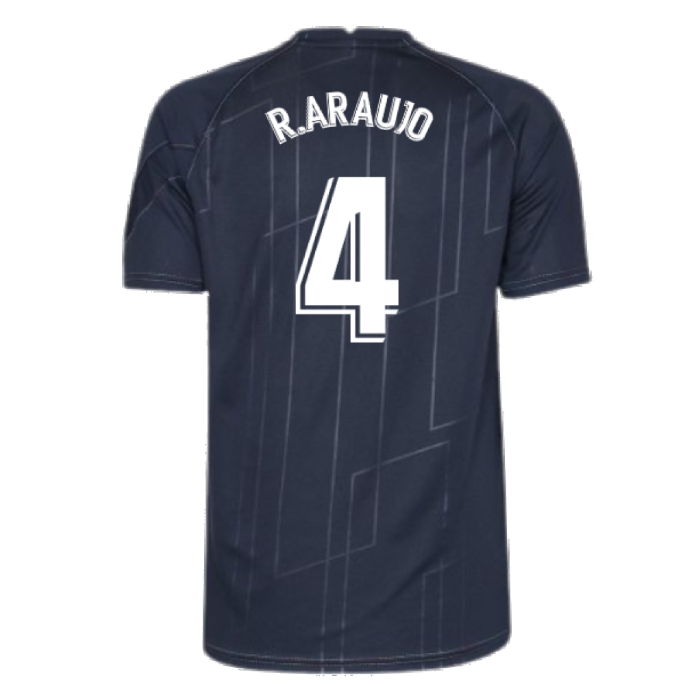 2021-2022 Barcelona Away Mini Kit (Kids) (R.ARAUJO 4)