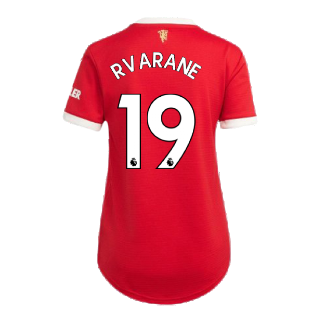 Man Utd 2021-2022 Home Shirt (Ladies) (R VARANE 19)