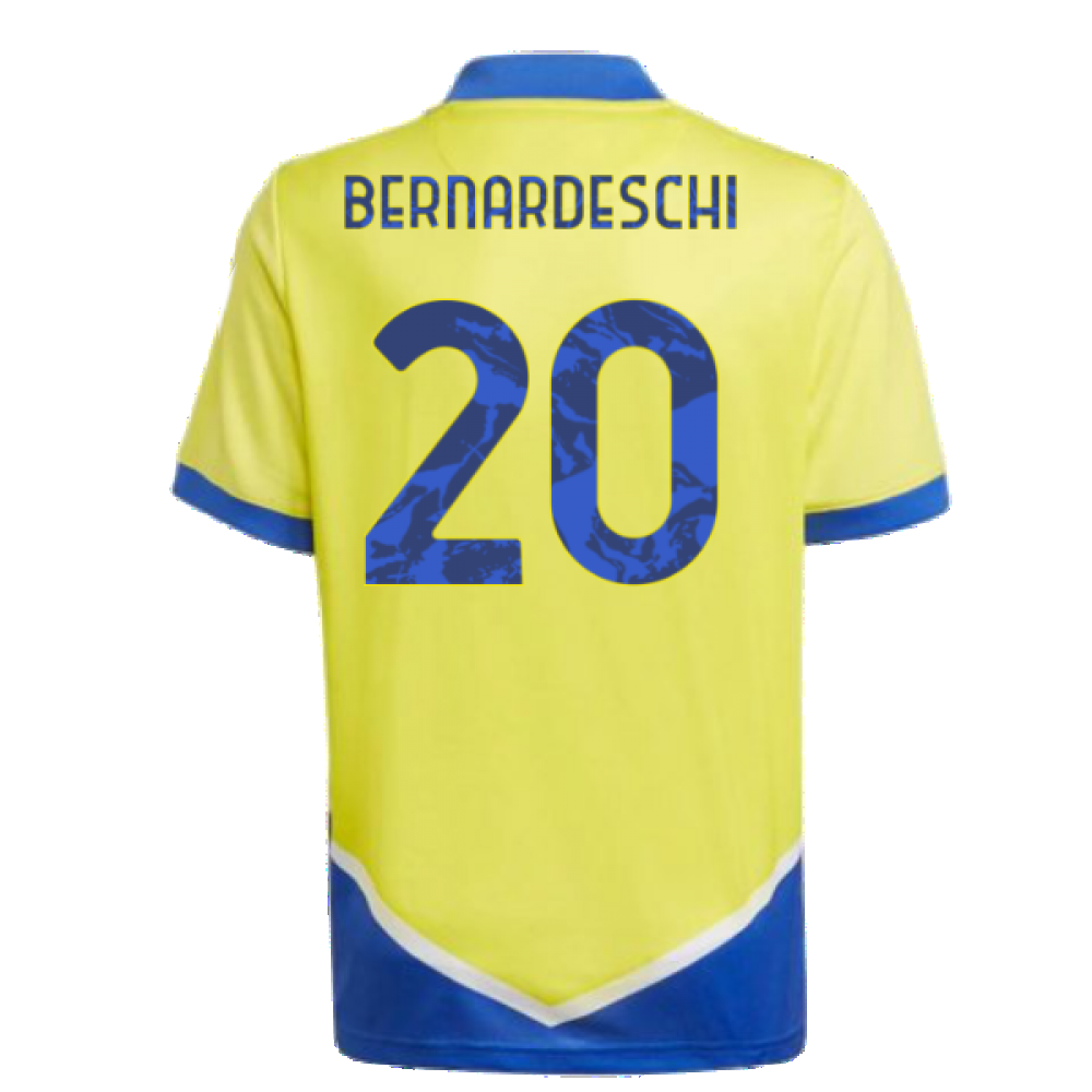 2021-2022 Juventus Third Shirt (Kids) (BERNARDESCHI 20)