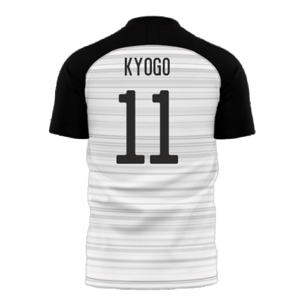 Japan 2021-2022 Away Concept Football Kit (Fans Culture) (KYOGO 11)