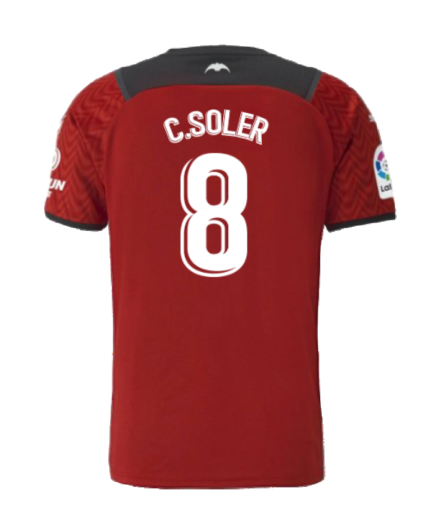 2021-2022 Valencia Away Shirt (C.SOLER 8)