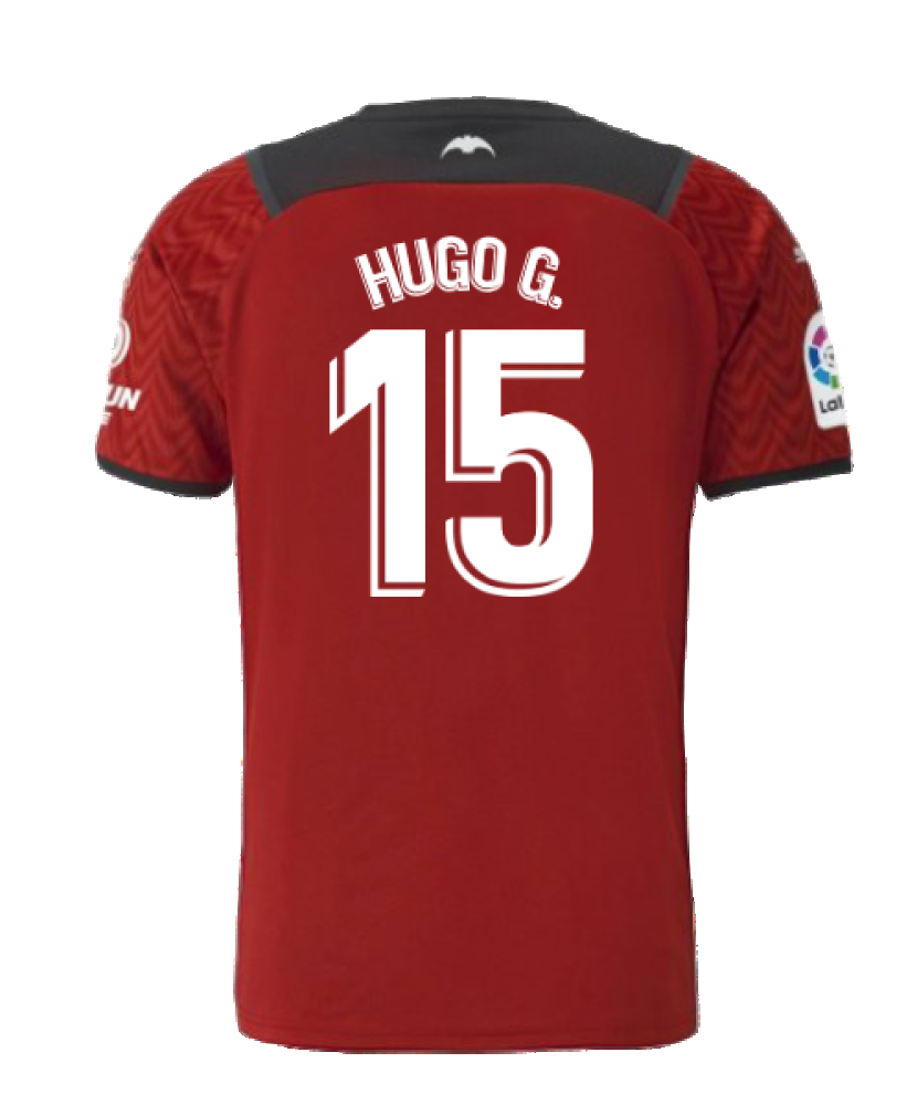 2021-2022 Valencia Away Shirt (HUGO G. 15)