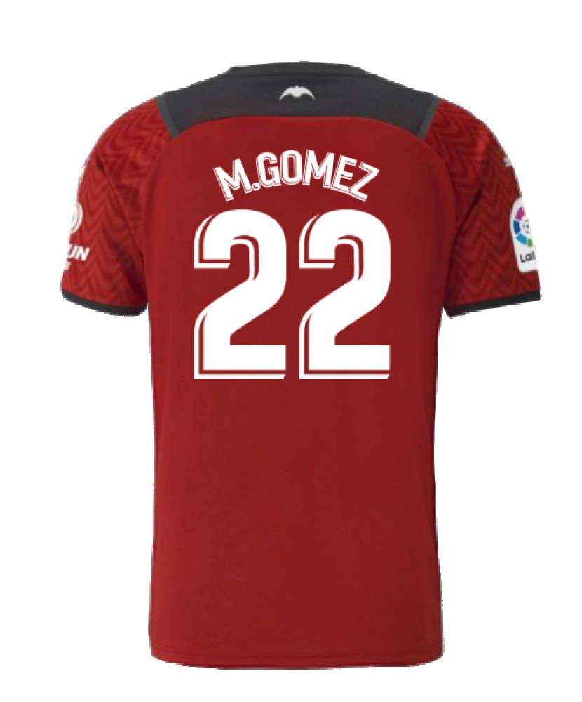 2021-2022 Valencia Away Shirt (M.GOMEZ 22)