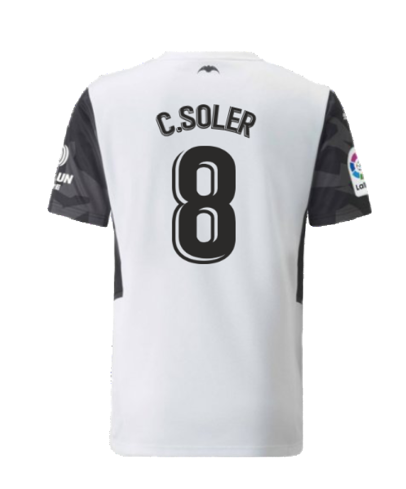 2021-2022 Valencia Home Shirt (Kids) (C.SOLER 8)