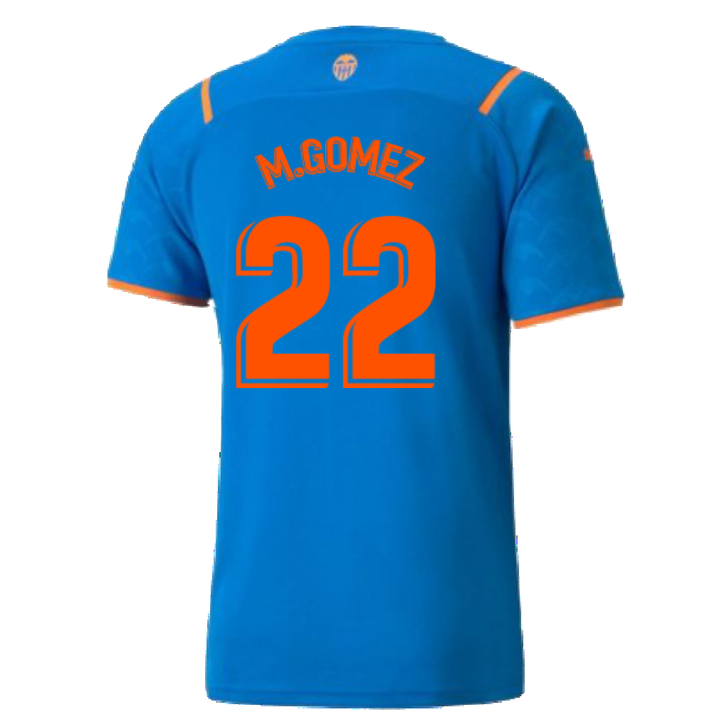 2021-2022 Valencia Third Shirt (M.GOMEZ 22)