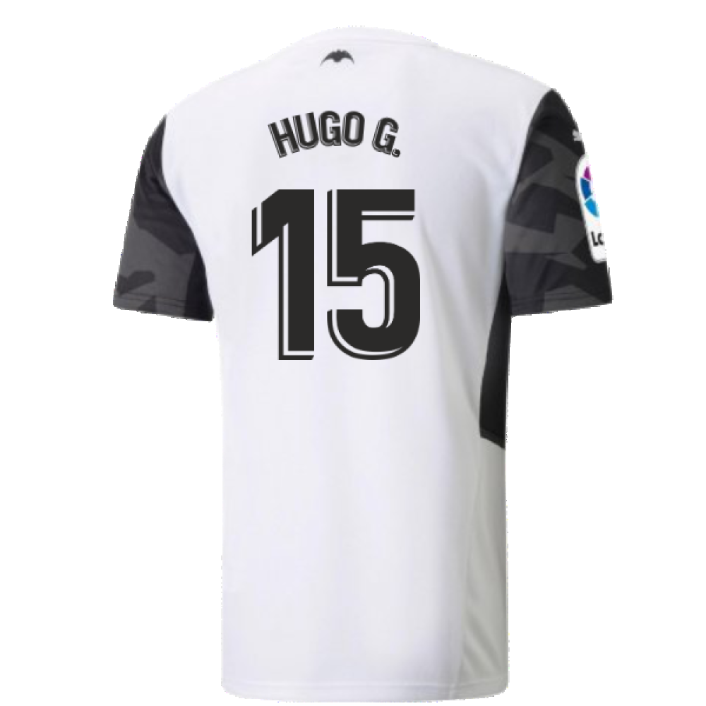 2021-2022 Valencia Home Shirt (HUGO G. 15)