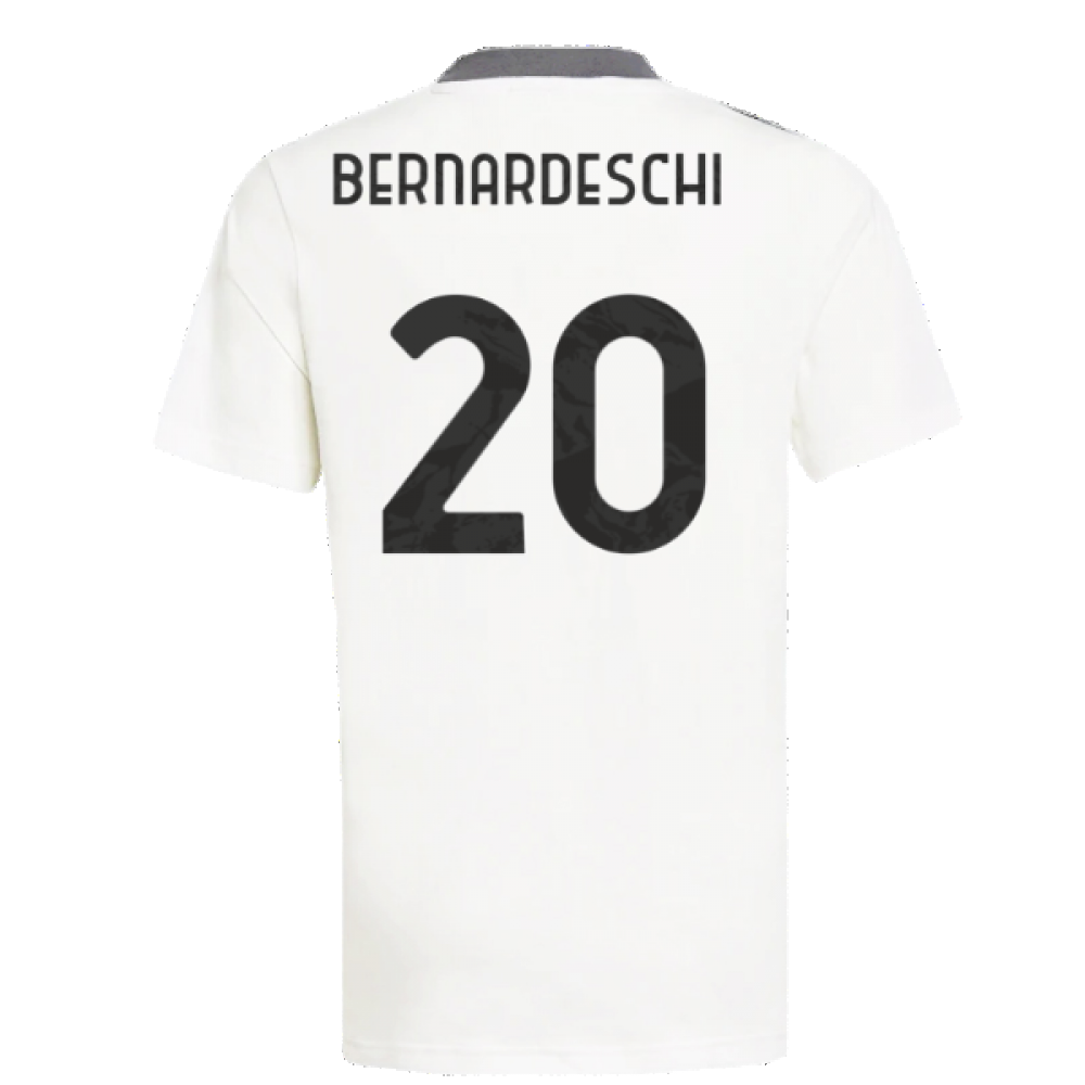 2021-2022 Juventus Training Shirt (White) - Ladies (BERNARDESCHI 20)