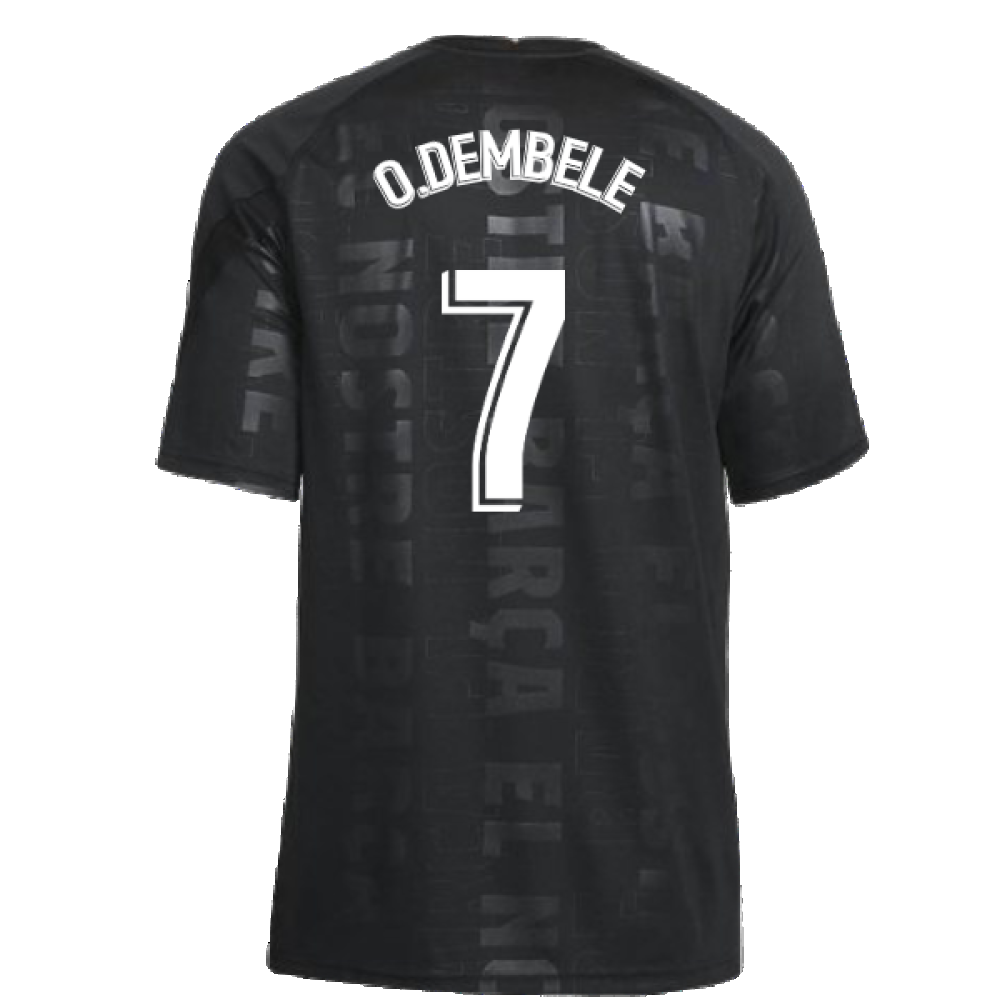 2021-2022 Barcelona 3rd Shirt (Kids) (O.DEMBELE 7)