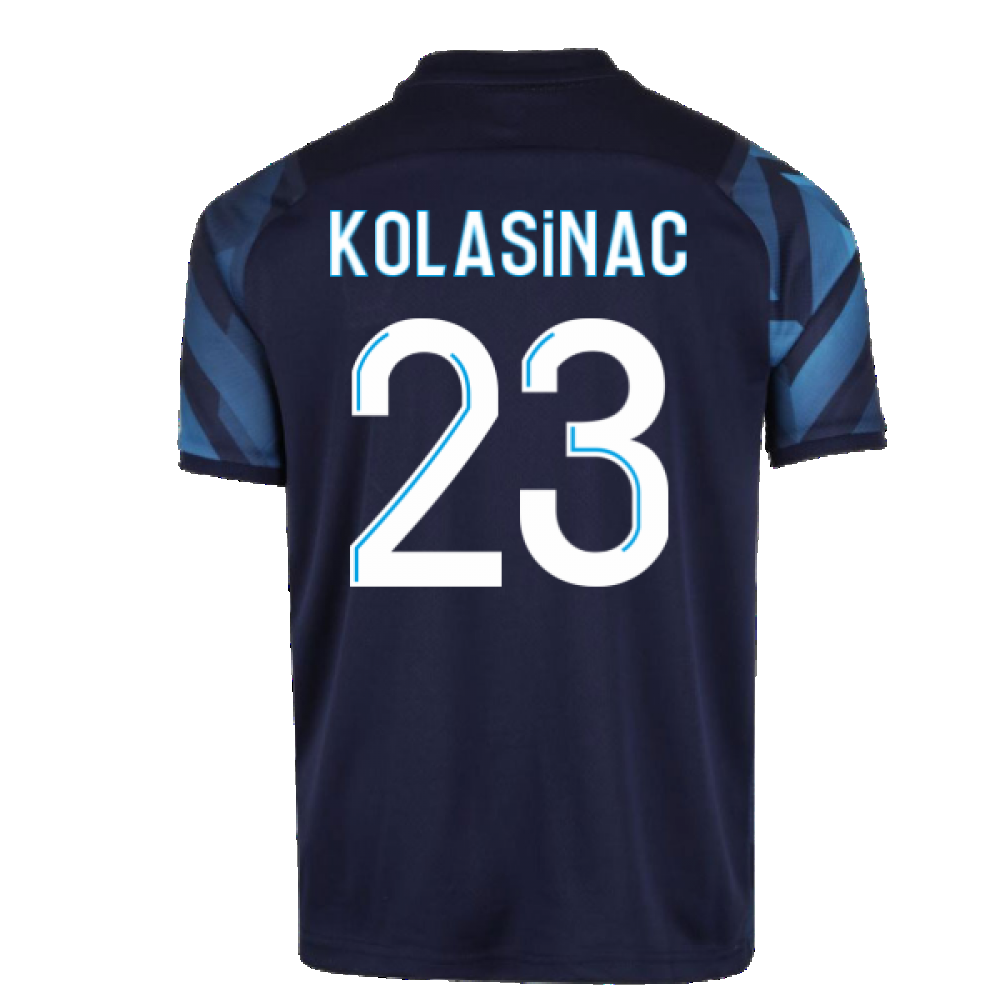 2021-2022 Marseille Away Shirt (Kids) (KOLASINAC 23)