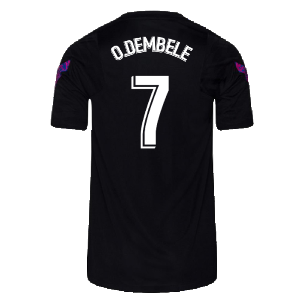 2021-2022 Barcelona Womens 3rd Shirt (O.DEMBELE 7)