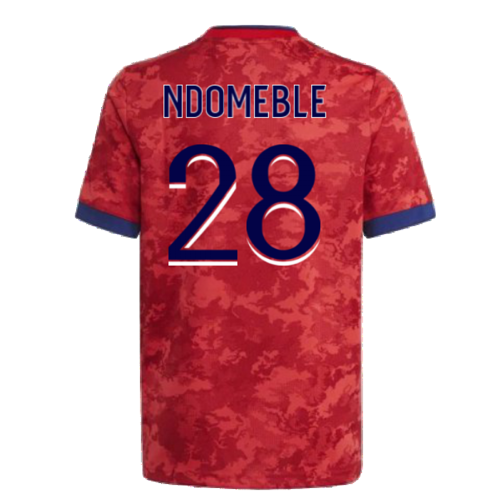 2021-2022 Lyon Away Shirt (Kids) (NDOMEBLE 28)