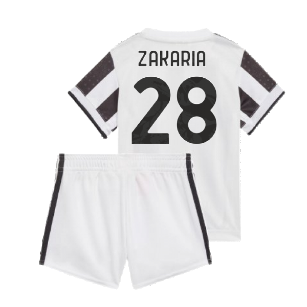 2021-2022 Juventus Home Baby Kit (ZAKARIA 28)