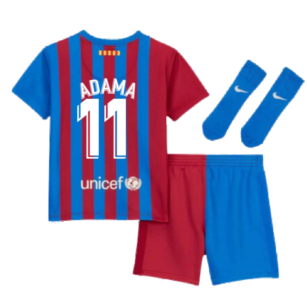 2021-2022 Barcelona Infants Home Kit (ADAMA 11)