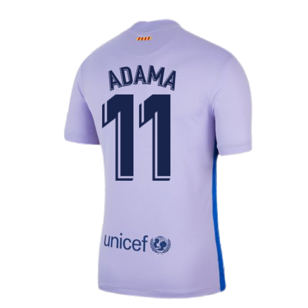 2021-2022 Barcelona Away Shirt (ADAMA 11)