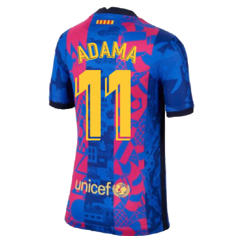 2021-2022 Barcelona 3rd Shirt (Kids) (ADAMA 11)