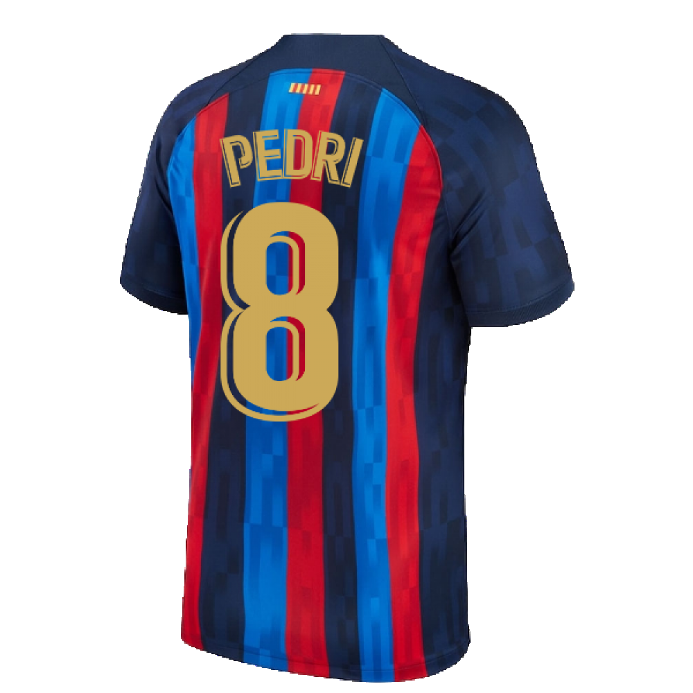 2022-2023 Barcelona Home Shirt (Ladies) (PEDRI 8)