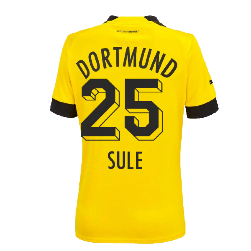 2022-2023 Borussia Dortmund Home Shirt - Ladies (SULE 25)