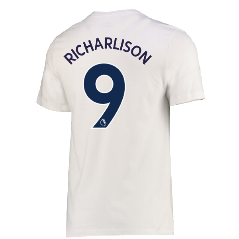 2022-2023 Tottenham Swoosh Tee (White) - Kids (RICHARLISON 9)